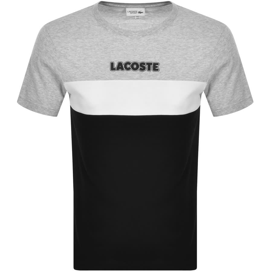 Alternative Image for ProductLacoste Sport Logo T Shirt Grey1